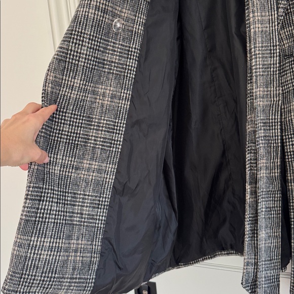 NWOT a new day Black and White Plaid Blazer XL - Picture 4 of 5